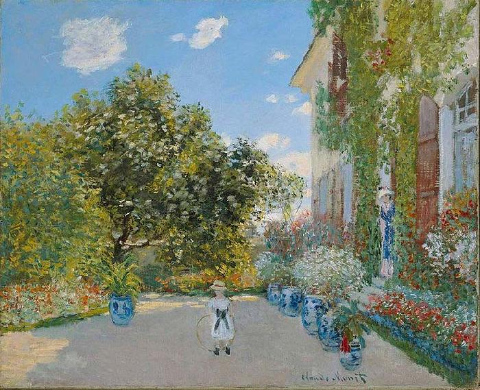 The Artist House at Argenteuil, Claude Monet